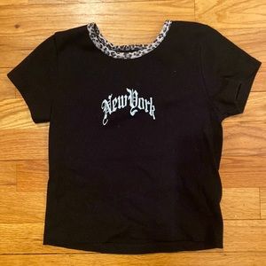 John Galt Cheetah NY tee